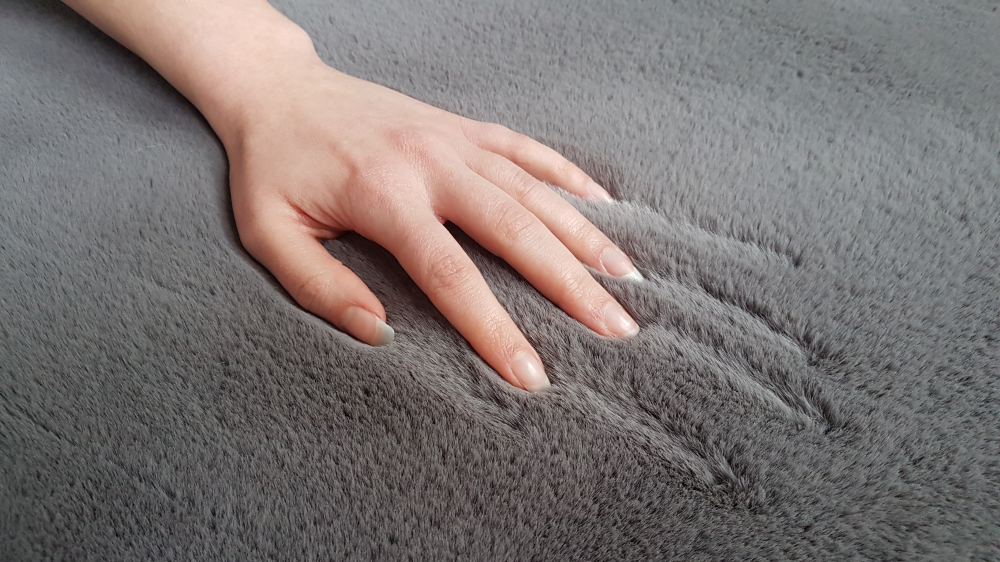 Badteppich Bali grau