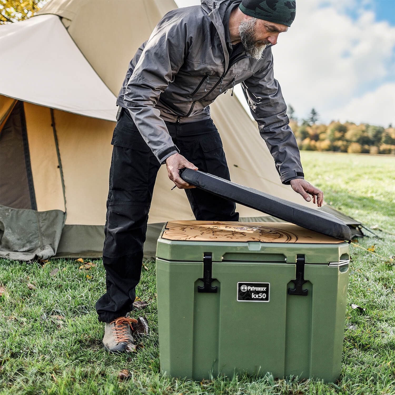 Sitzkissen für Petromax Kühlbox KX50