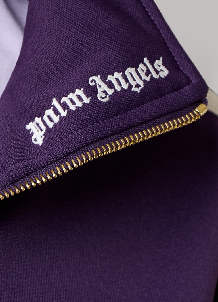 Palm Angels -verryttelytakki logolla ja vetoketjutaskuilla