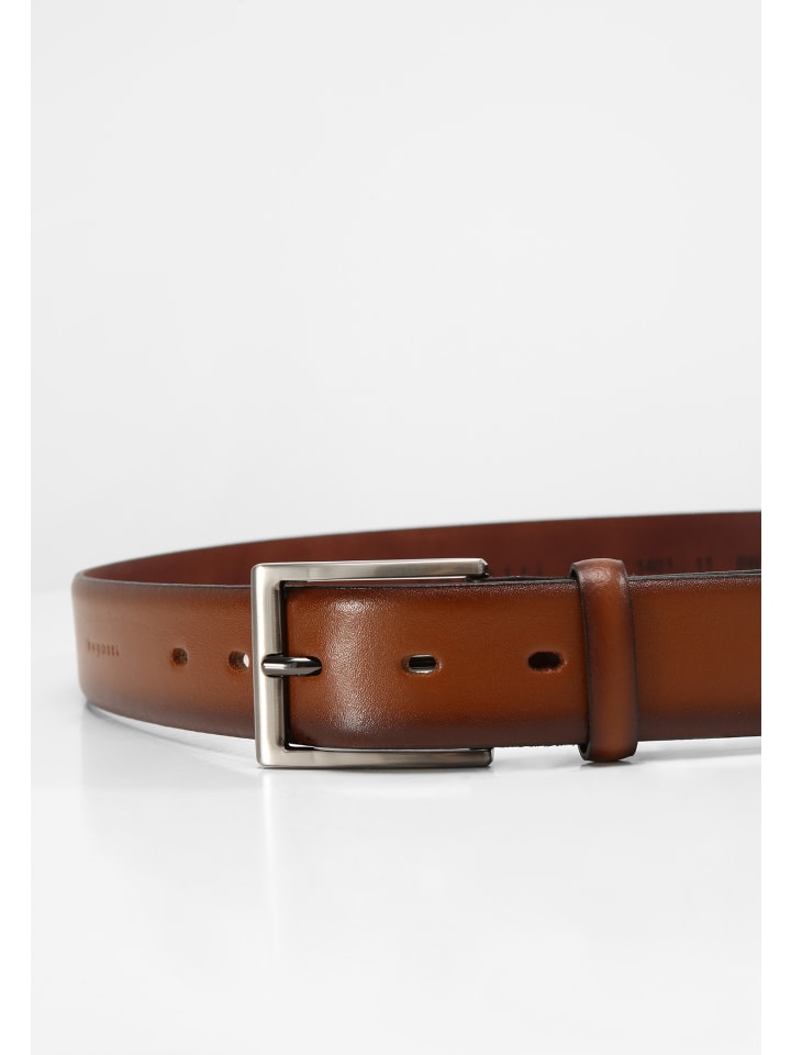 Bugatti Ledergürtel in cognac günstig kaufen