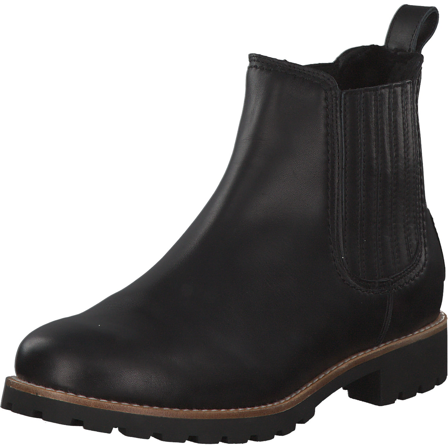 Panama Jack Travelling Brigitte Igloo B, Chelsea Boots, Damen, Schwarz (Negro/Black)