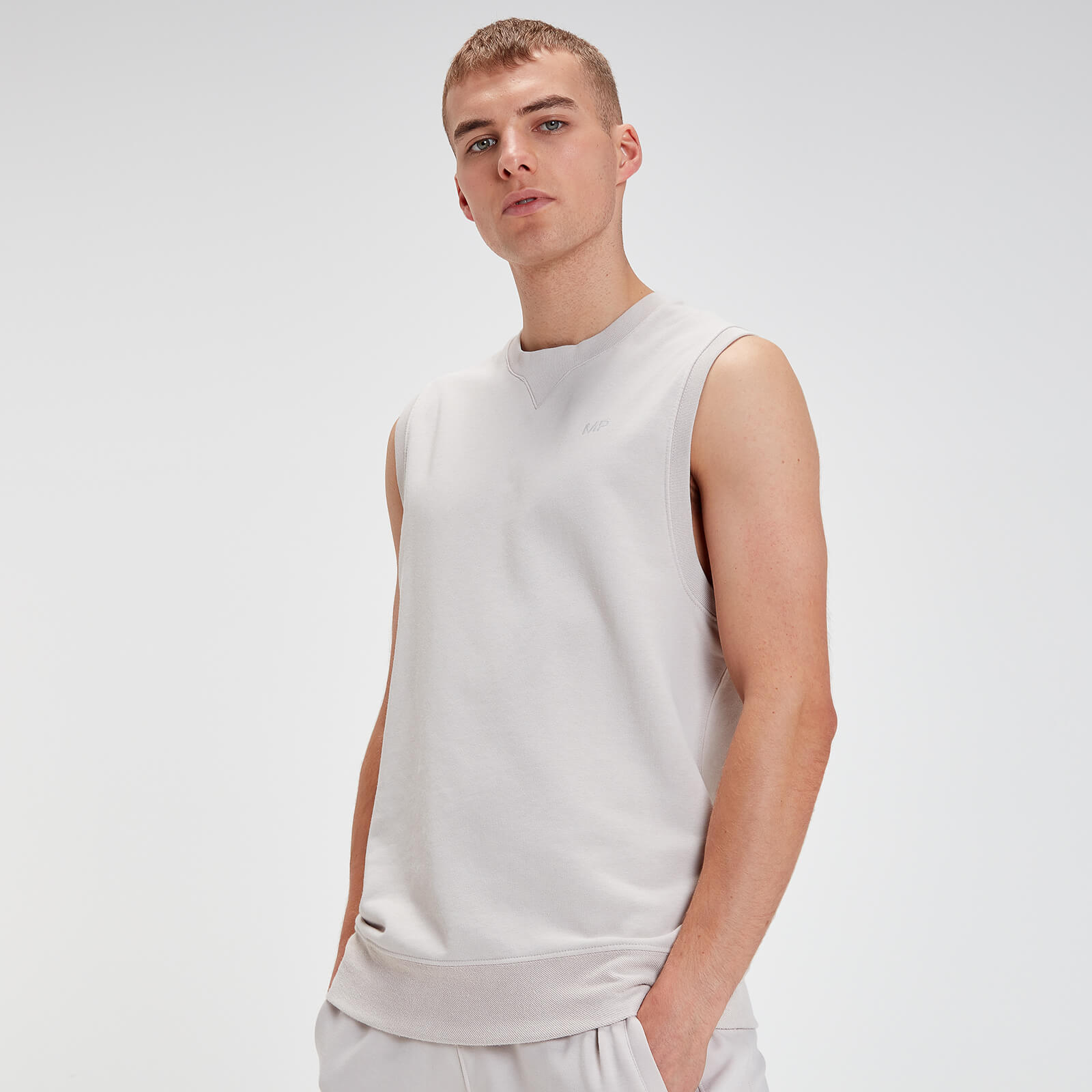 Débardeur MP Rest Day pour hommes – Gris clair