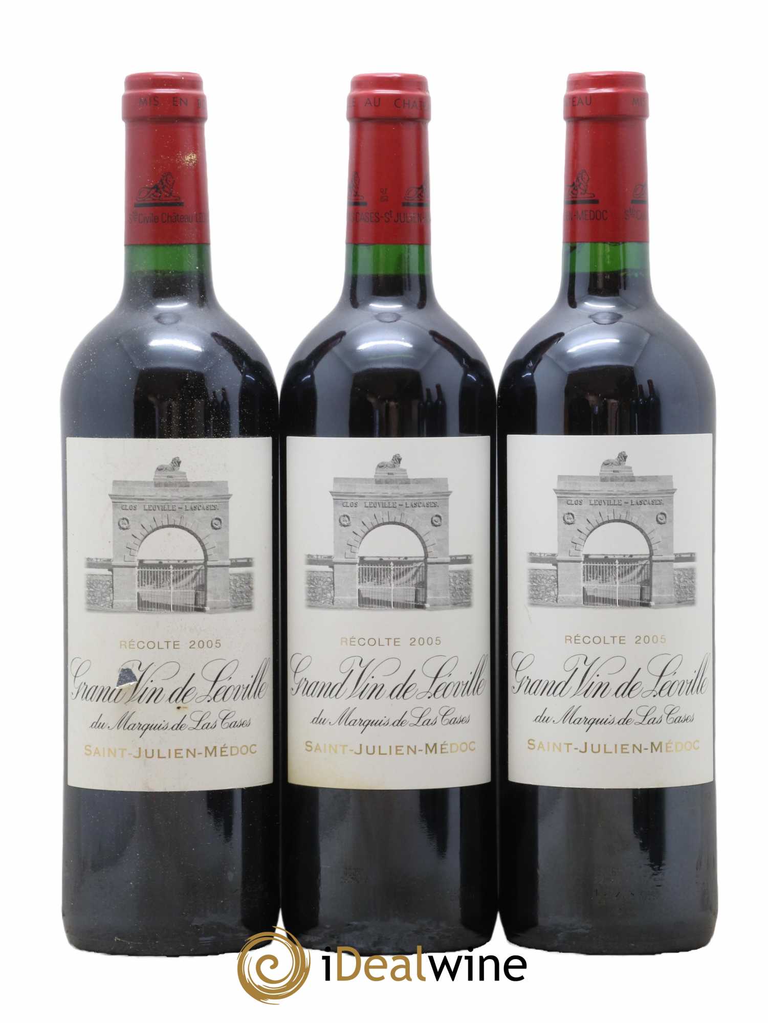 Château Léoville Las Cases 2ème Grand Cru Classé  2005 - Lot de 12 Bouteilles