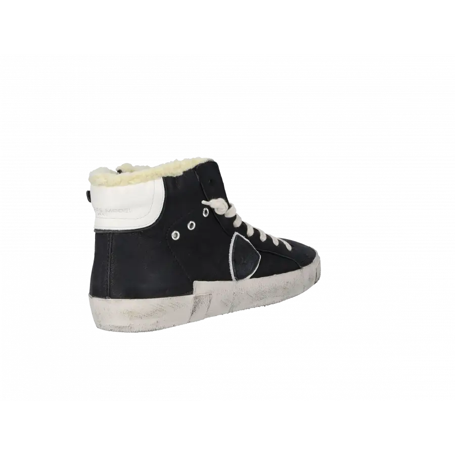 Philippe Model - Sneaker high PRHU WF03 Kalbsleder - schwarz