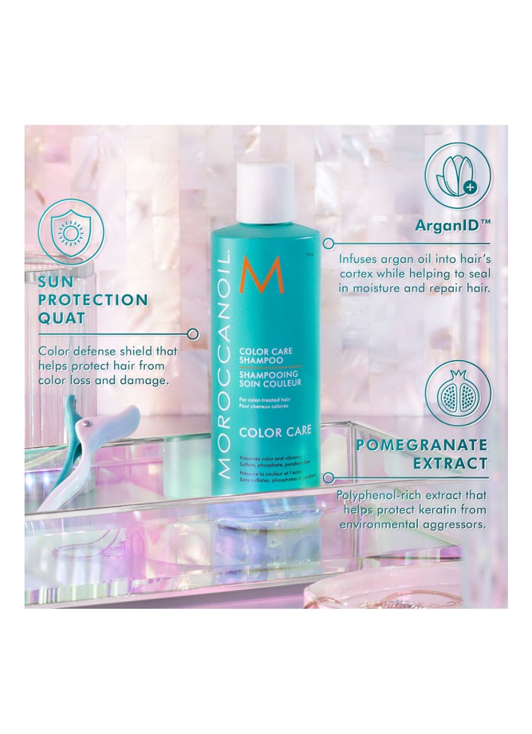 Moroccanoil plaukų spalvos priežiūros šampūnas