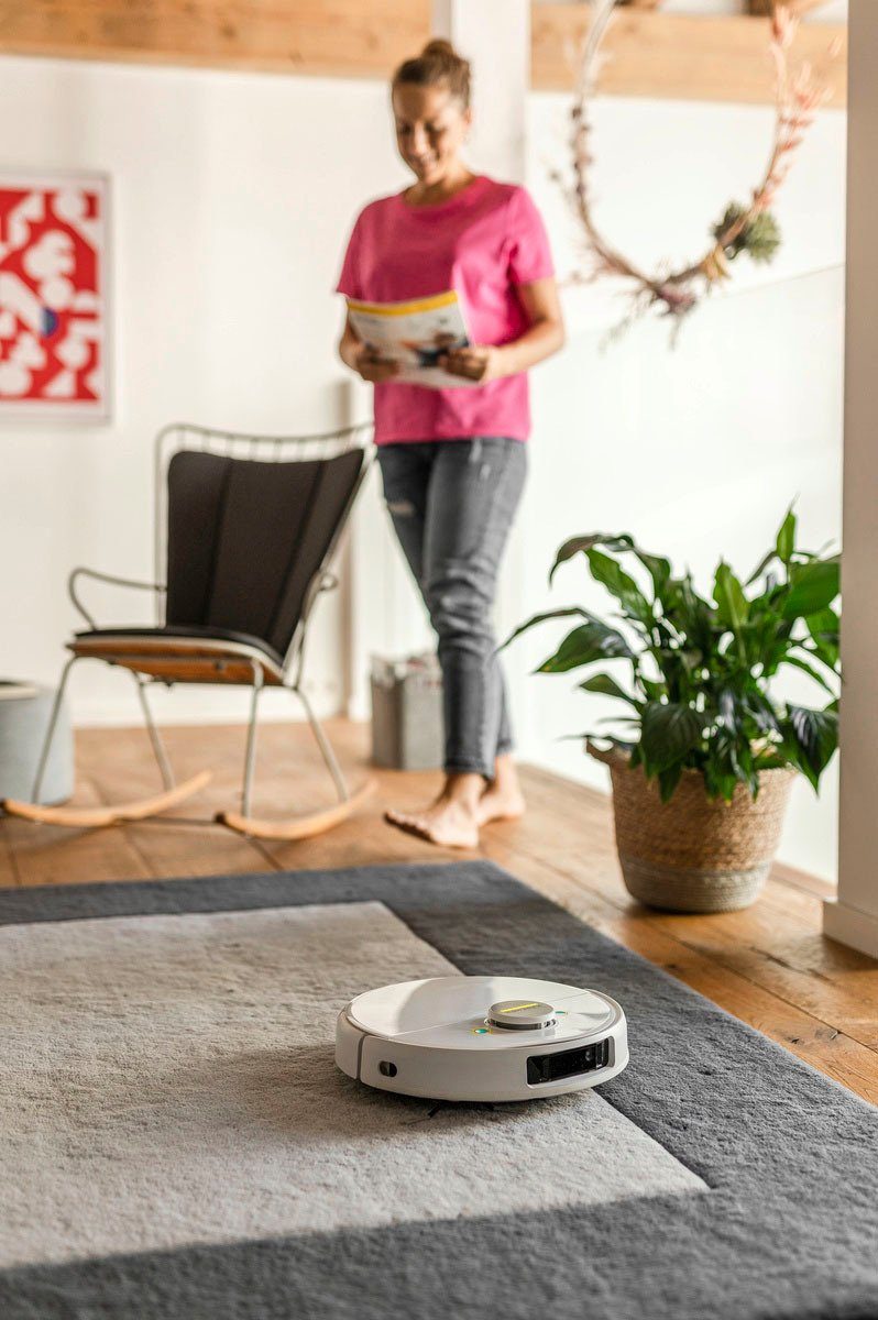 KÄRCHER Nass-Trocken-Saugroboter RCV 5, beutellos, App-Steuerung, mit Auto-Boost Funktion und Teppicherkennung