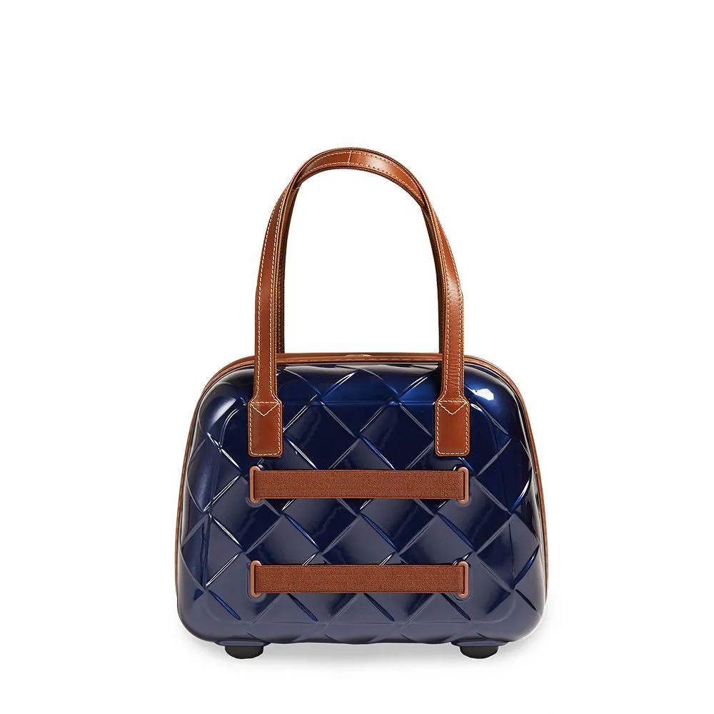 Stratic Leather&More - Hartschalen-Koffer Beautycase (bis 28cm) - blue