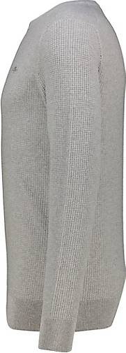 GANT Herren Strickpullover MICRO COTTON TEXTURE C-NECK