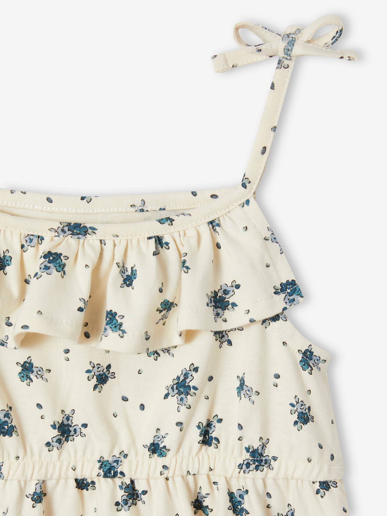 Vertbaudet Mädchen Trägerkleid Oeko-Tex - wollweiß