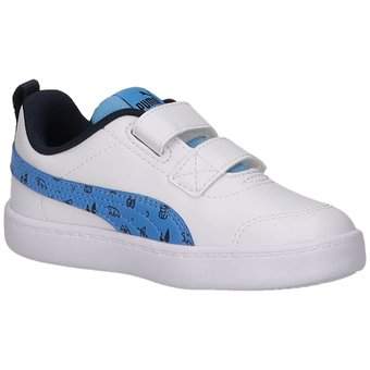 PUMA Courtflex v2 Woods V Inf in weiß