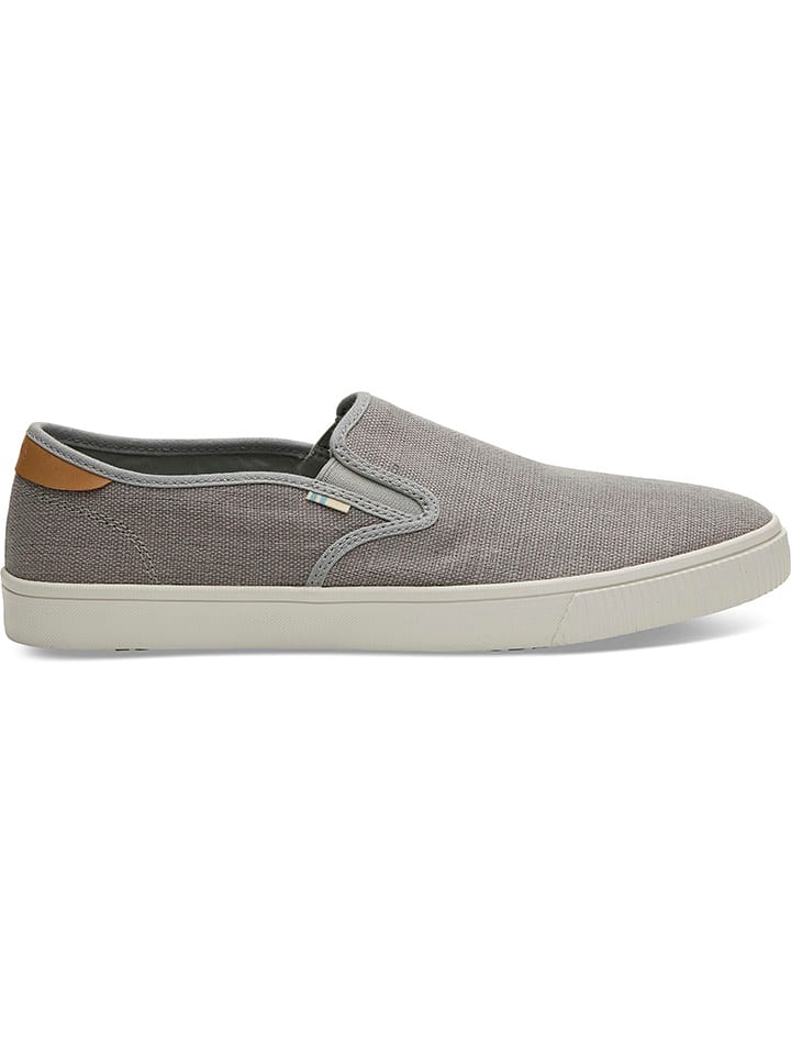 TOMS Slipper in Grau günstig kaufen