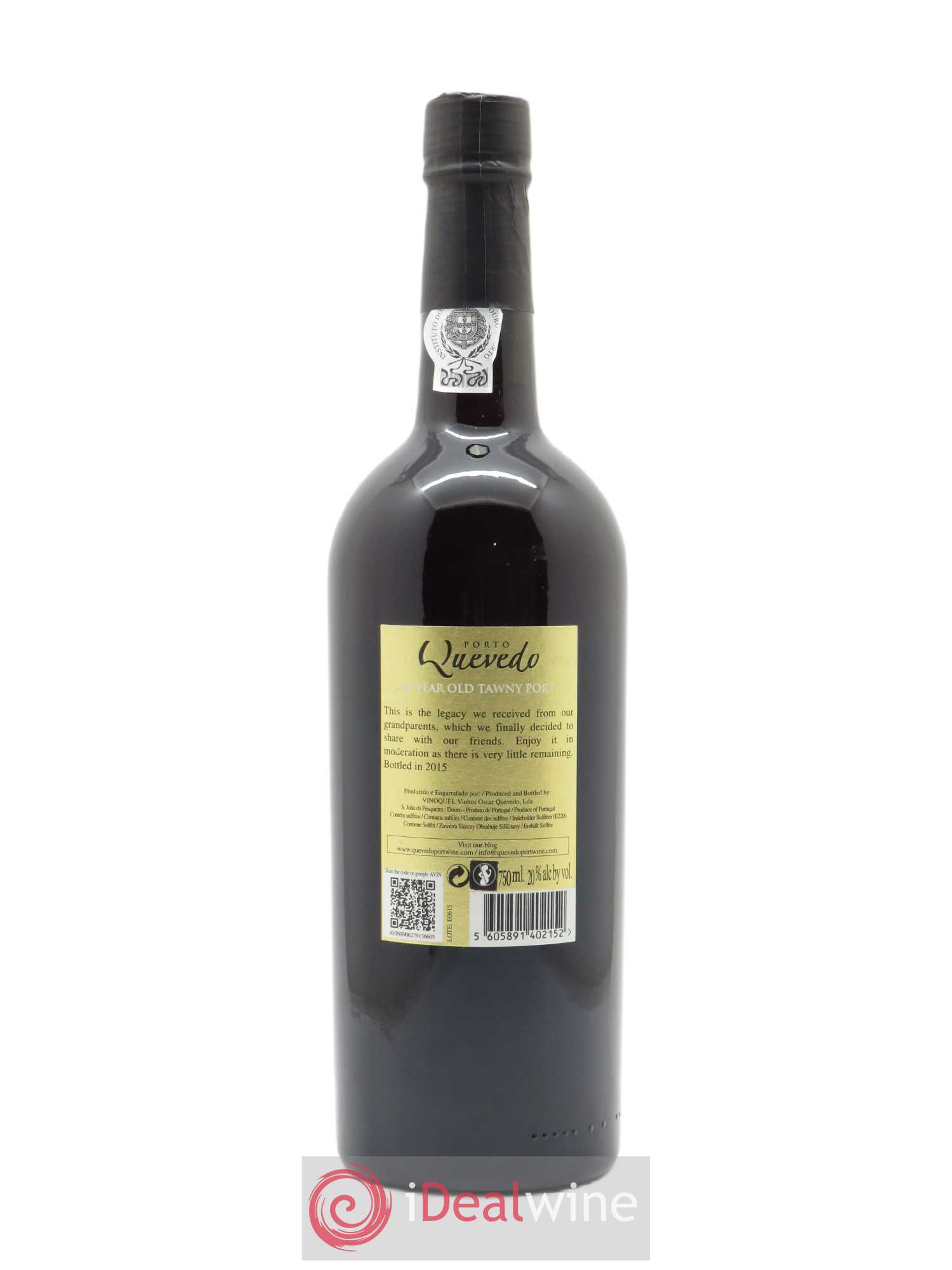 Porto Tawny Quevedo 40 years Old   - Lot de 1 Bouteille
