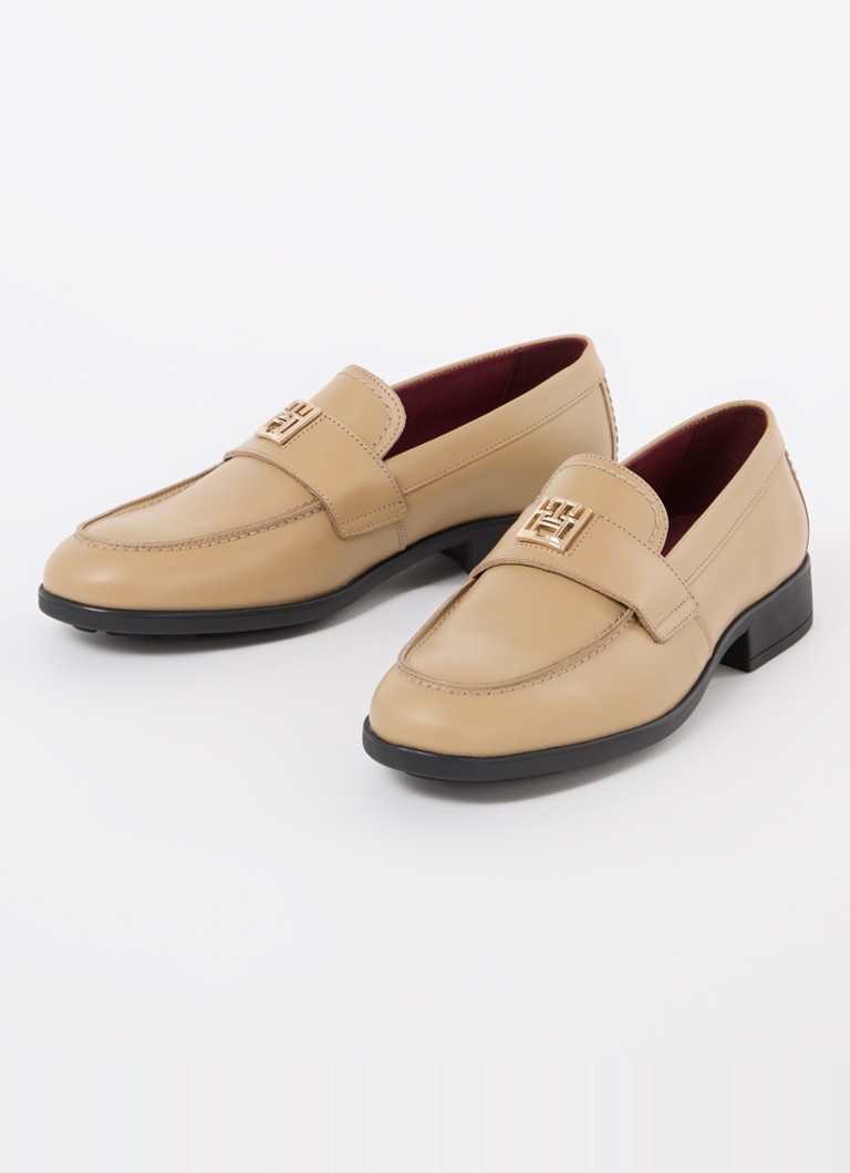 Mocassins de couro Tommy Hilfiger