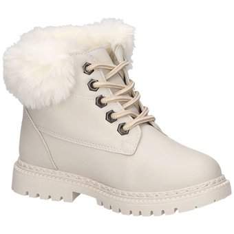 Puccetti Schnür Boots in weiß
