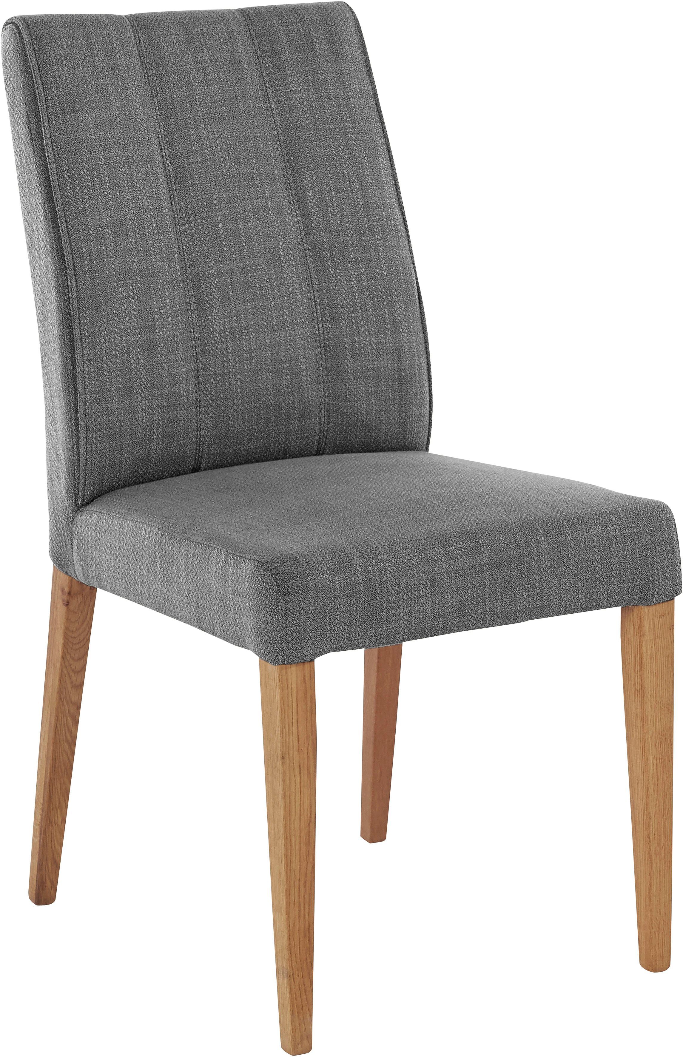 INOSIGN 4-Fußstuhl (Set, 2 St), Rückenlehne mit Steppung