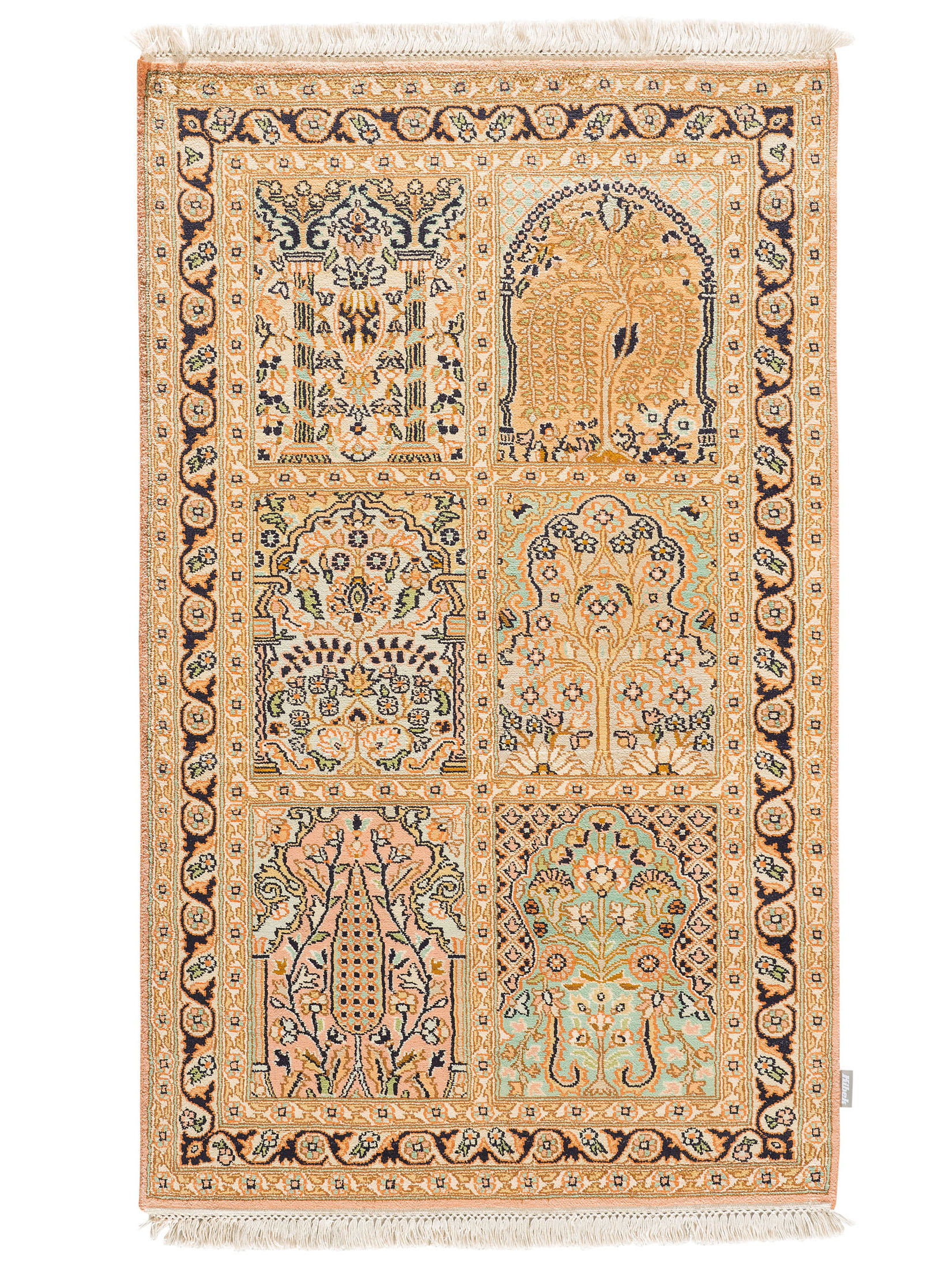 Kaschmir Seide 14/14 ca. 75 x 122 cm, Unikat / Einzelstück