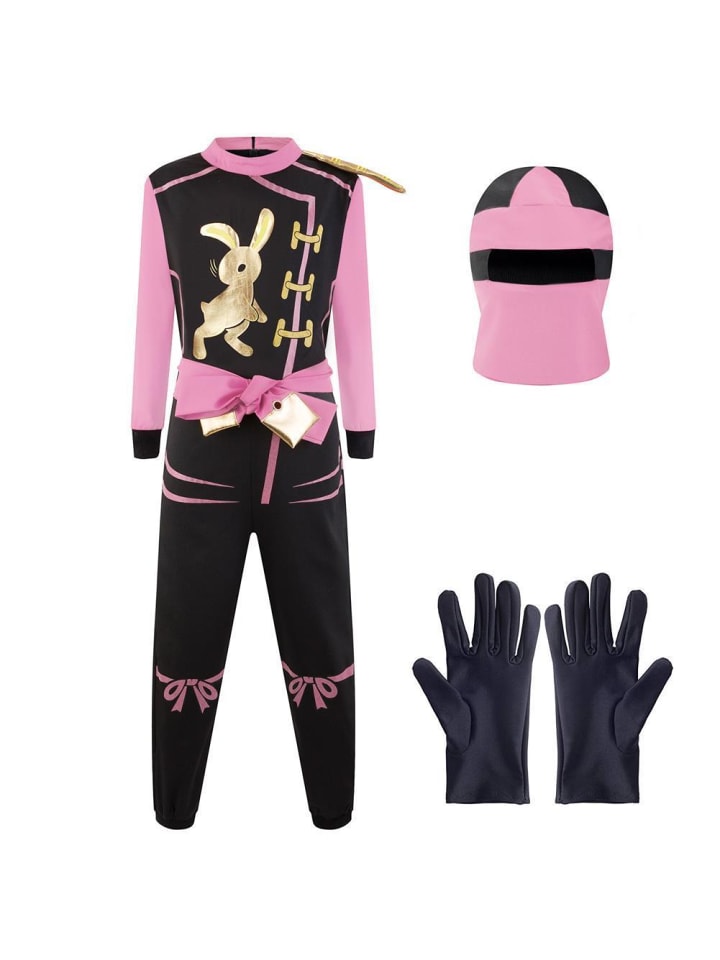 Katara Kostüm „Ninja Krieger“ in Pink günstig kaufen