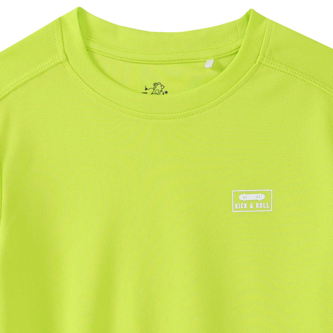 Jungen Sport-T-Shirt mit kleinem Print