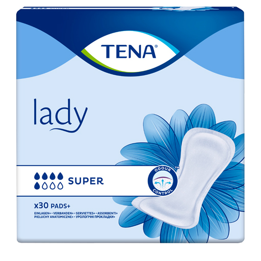 TENA LADY super Inkontinenz Einlagen  30 St