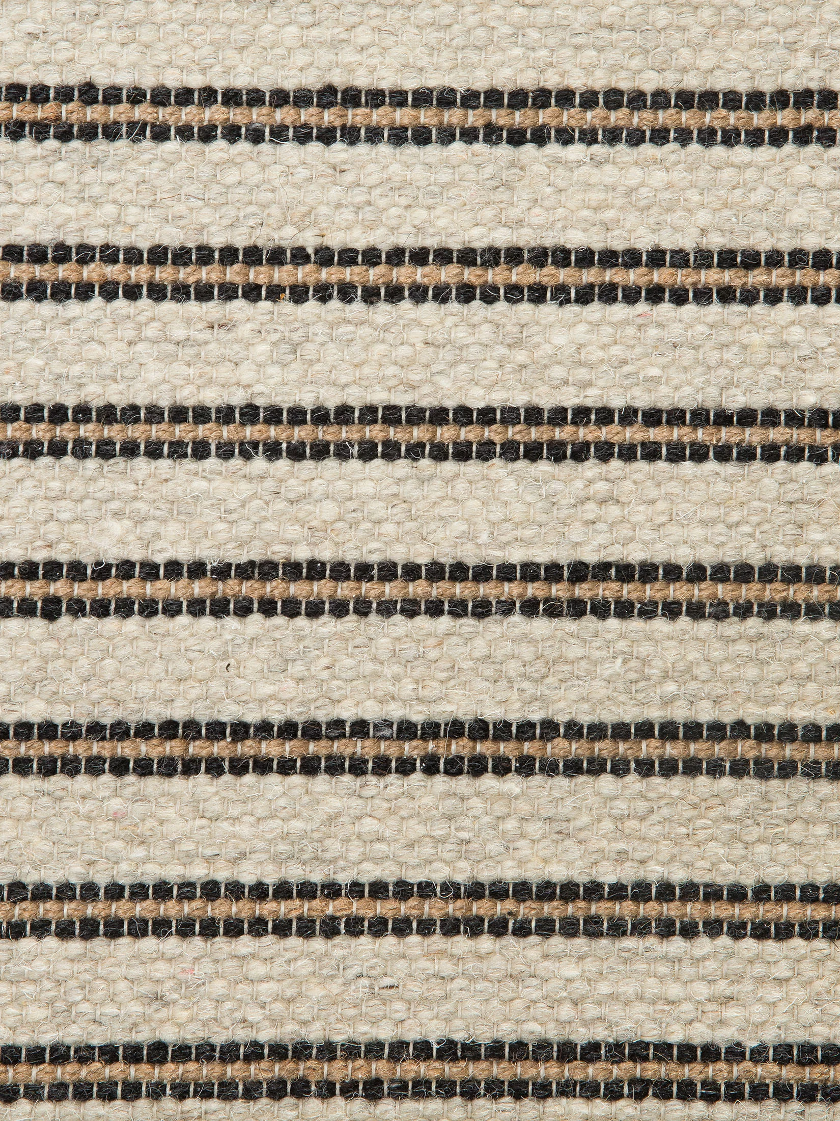 Svansbjerg Moderner Teppich, Braun/Schwarz