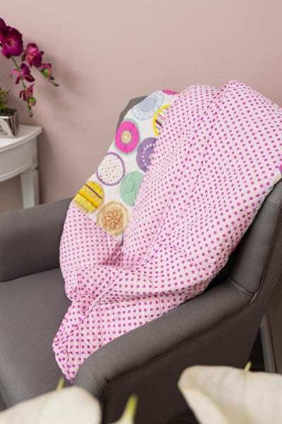 MyFlair Patchwork Decke 