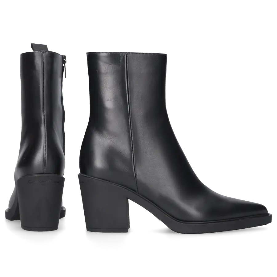 Gianvito Rossi - Stiefeletten DYLAN Kalbsleder - schwarz
