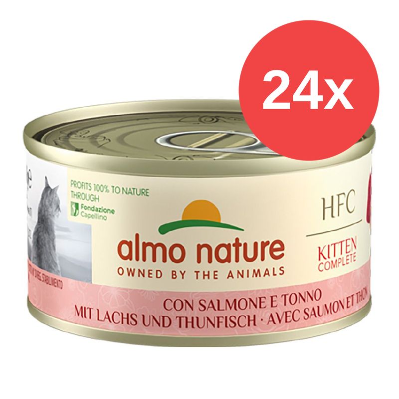 Sparpaket Almo Nature HFC Complete Kitten 24 x 70 g