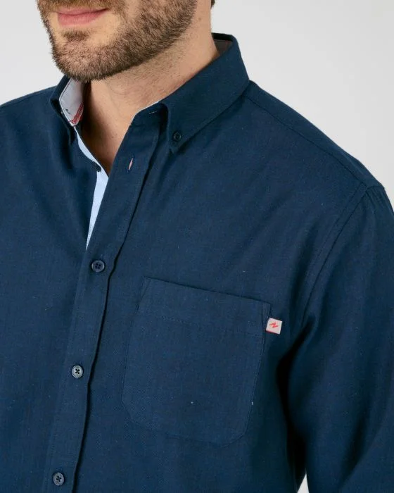 Chemise chaude manches longues polycoton Thermolactyl