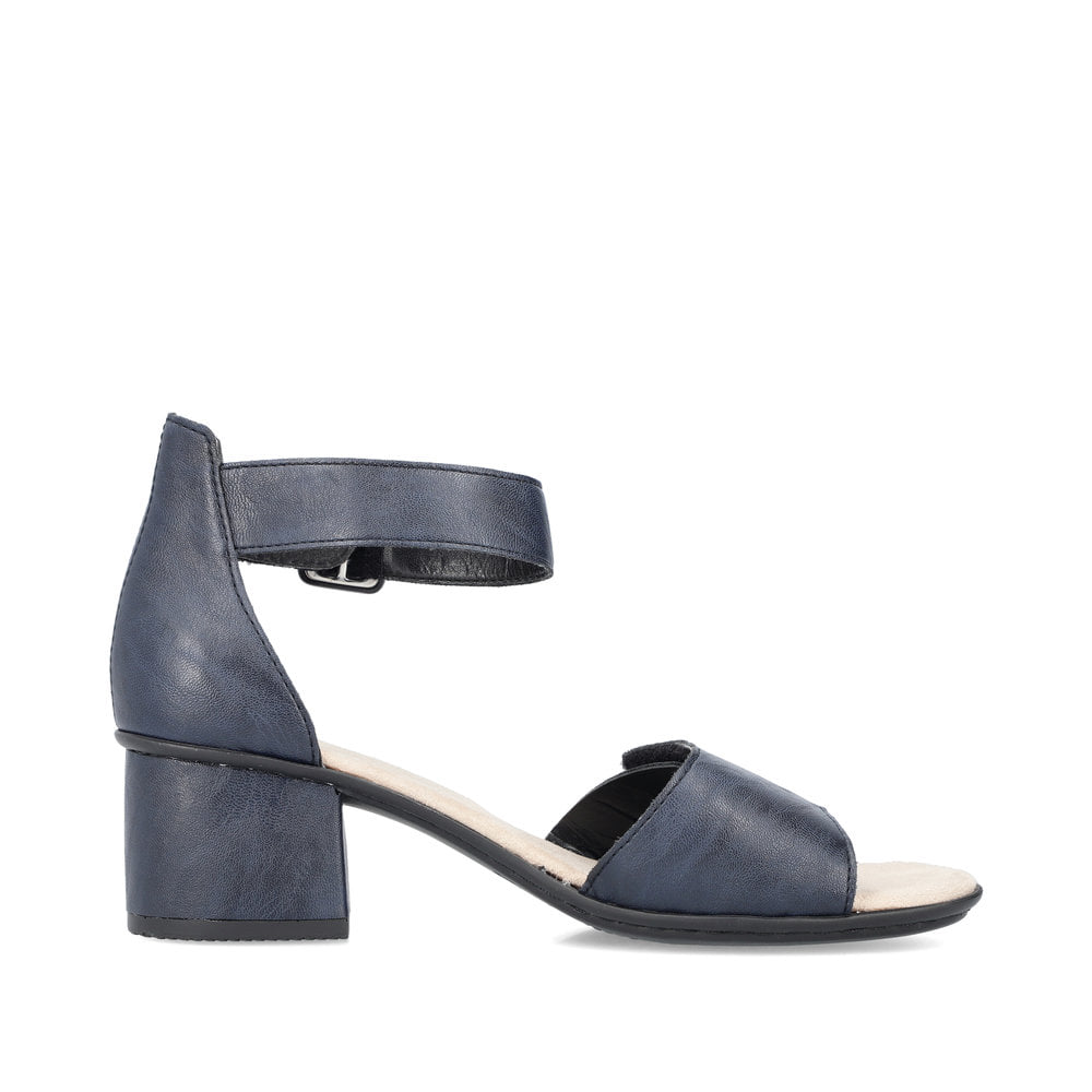 Rieker Damen Riemchensandaletten marineblau
