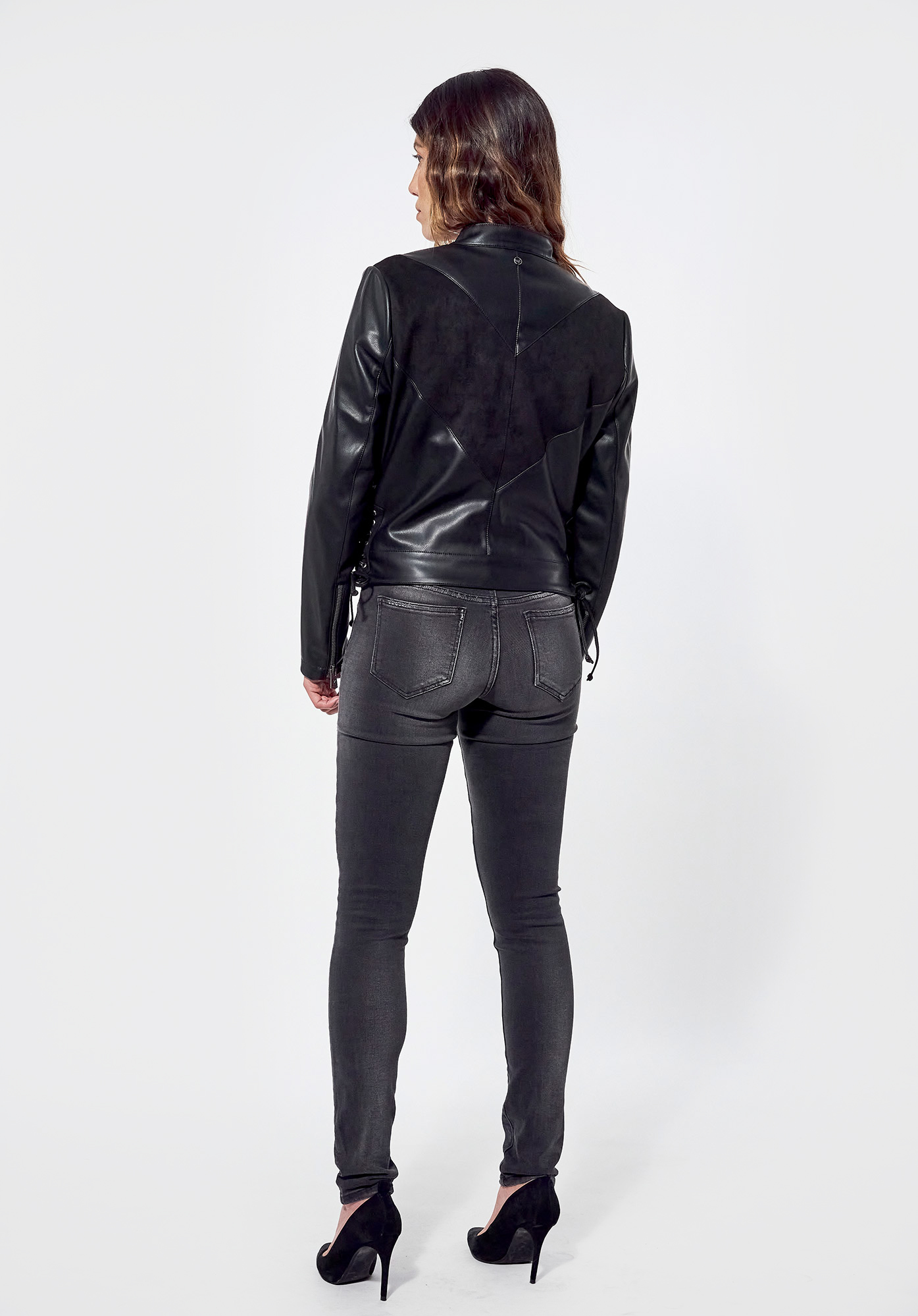 FIVY   Veste régular noire Femme