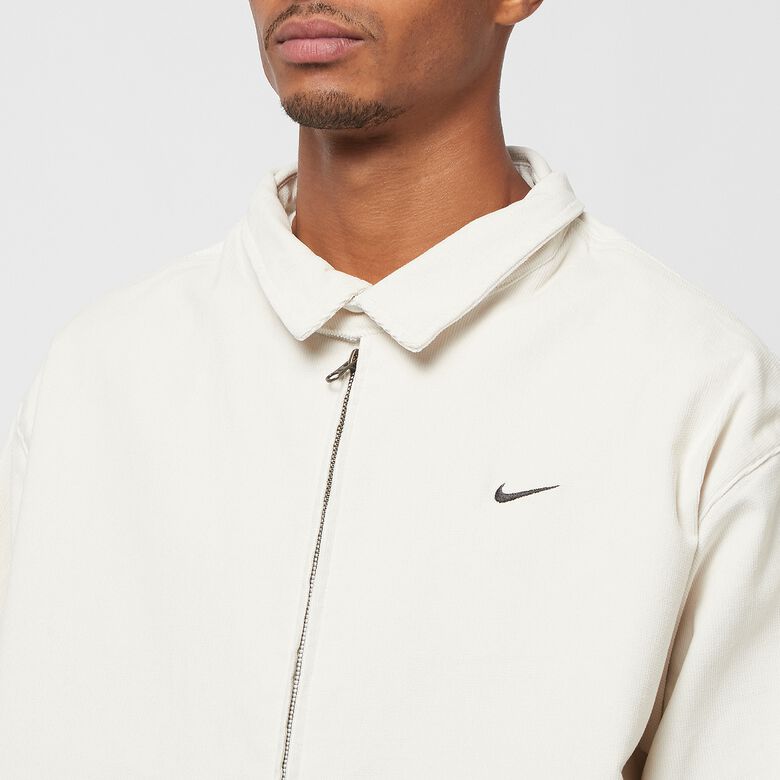 NIKE Life Harrington Cord Jacket phantom/black