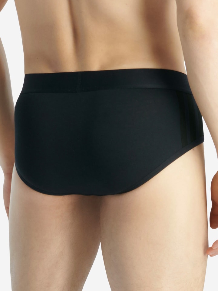 adidas Slip Active Flex Cotton 3 Stripes in Black günstig kaufen