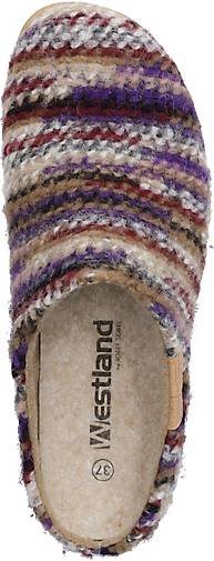 WESTLAND Hausschuh Cadiz 01, lila-multi