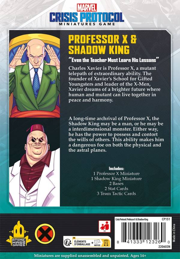 Marvel: Crisis Protocol - Professor X & Shadow King (Erw.)