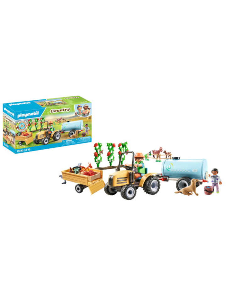 Playmobil Spielfigur Set Country Traktor mit Anhänger und Wassertank, 4-10 Jahre günstig kaufen onesize