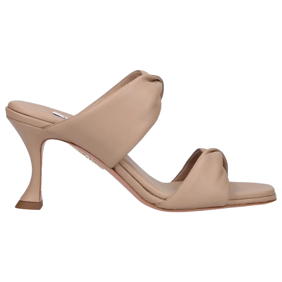Aquazzura - Sandalen TWIST 95 Nappaleder - braun