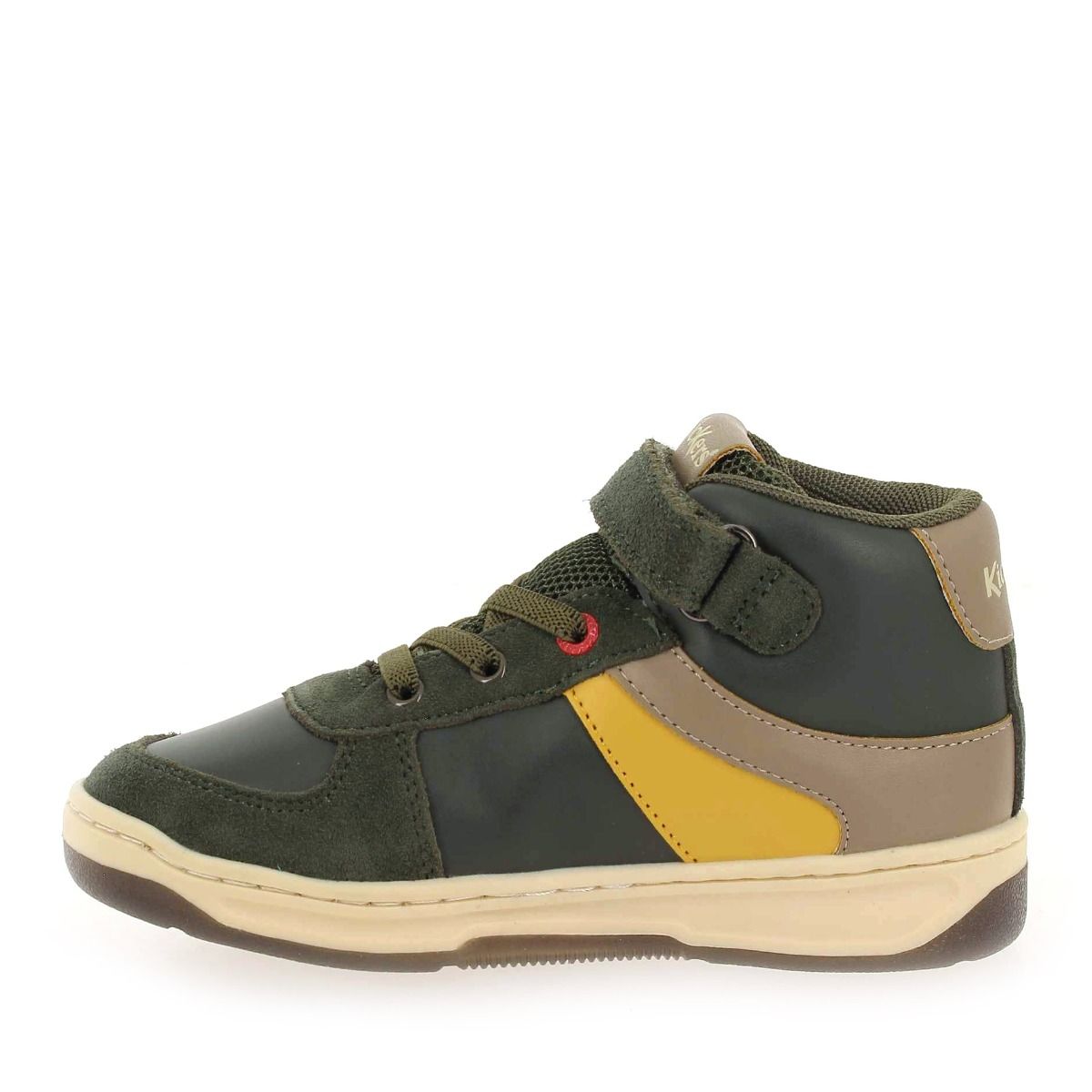 Kickers  KICKALIEN H22 - Kaki Jaune