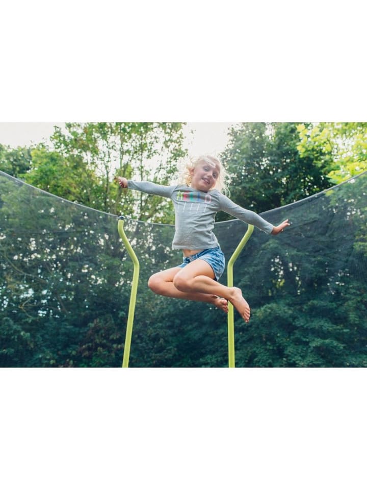 Plum Plum Springsafe Trampolin Wave 244 cm mit Sicherheitsnetz in Schwarz ab 3 Jahre günstig kaufen onesize