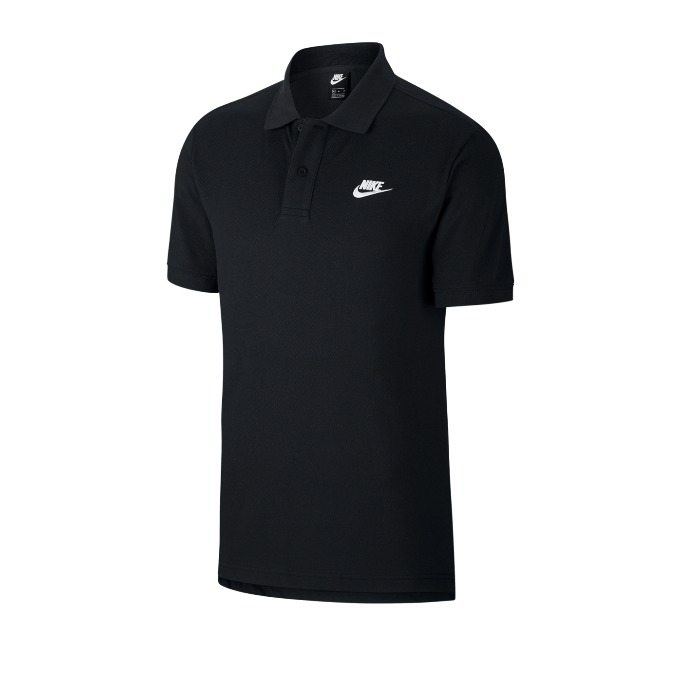 Nike Poloshirt Schwarz F010