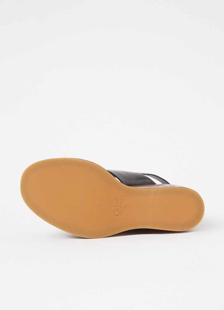 Chloé Maxime leather wedge