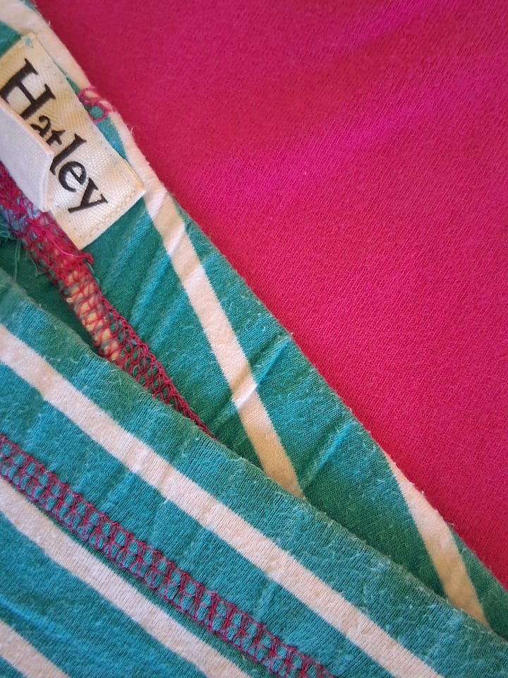 Hatley Set Outfit 🌸 Pyjama ⭐ Pink Türkis 🏵️ ....wurde gerne getragen... normale Waschspuren vorhanden....das Gummi von der Hose ist ein wenig ausgedehnt... sonst noch gut für eine weitere Runde günstig kaufen 128