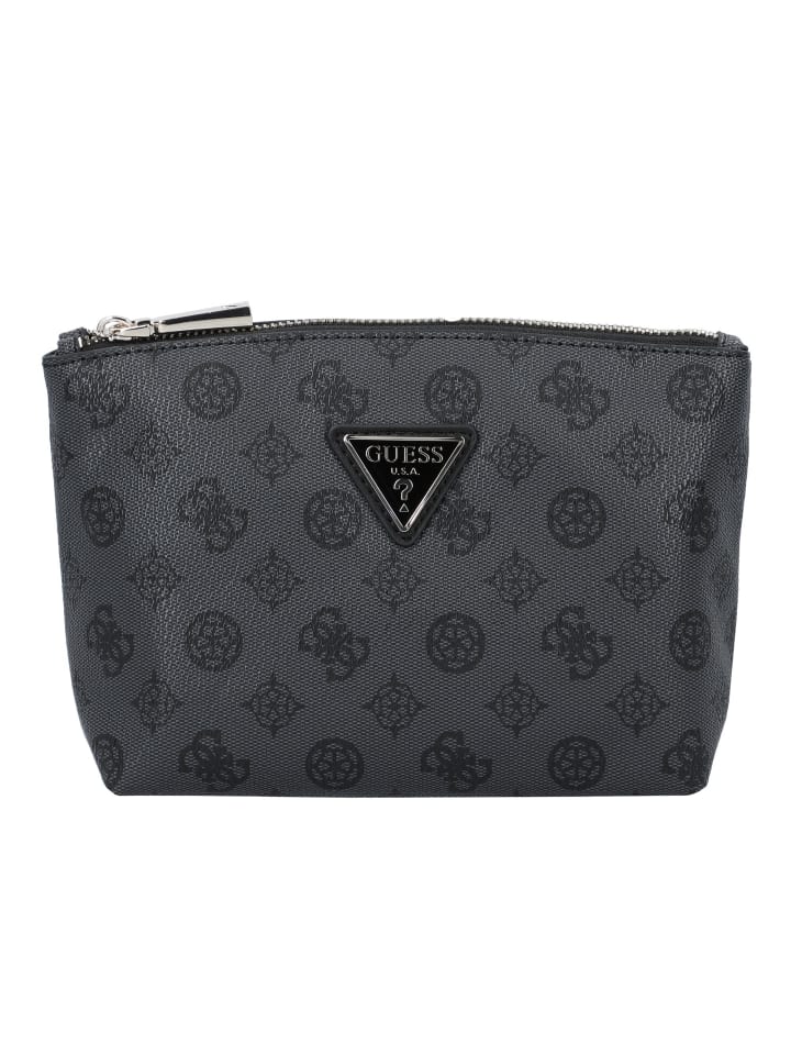 Guess Wilder Kosmetiktasche 17.5 cm in charcoal günstig kaufen onesize
