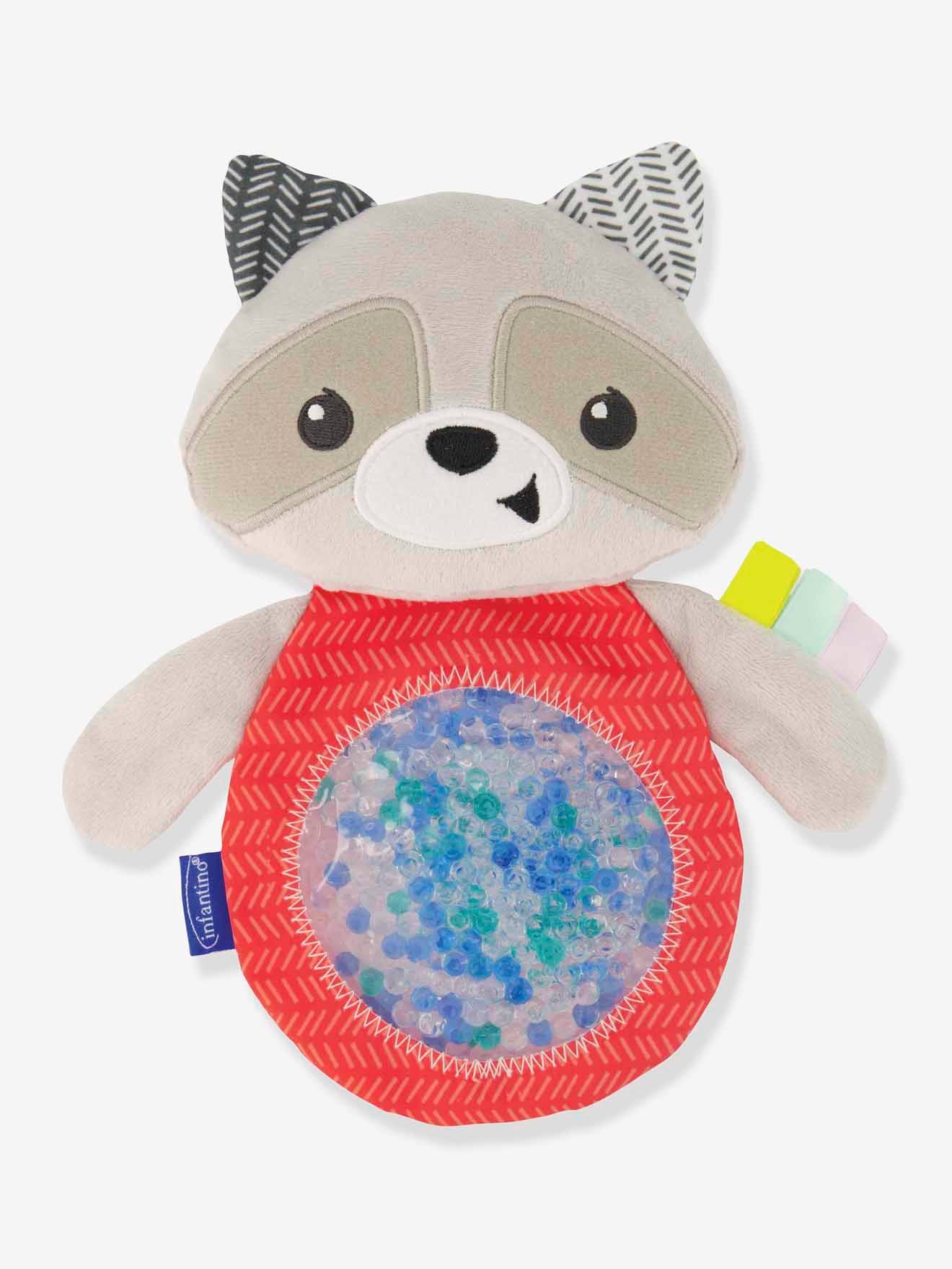 Infantino Plüsch-Waschbär mit Wasserperlen INFANTINO - beige