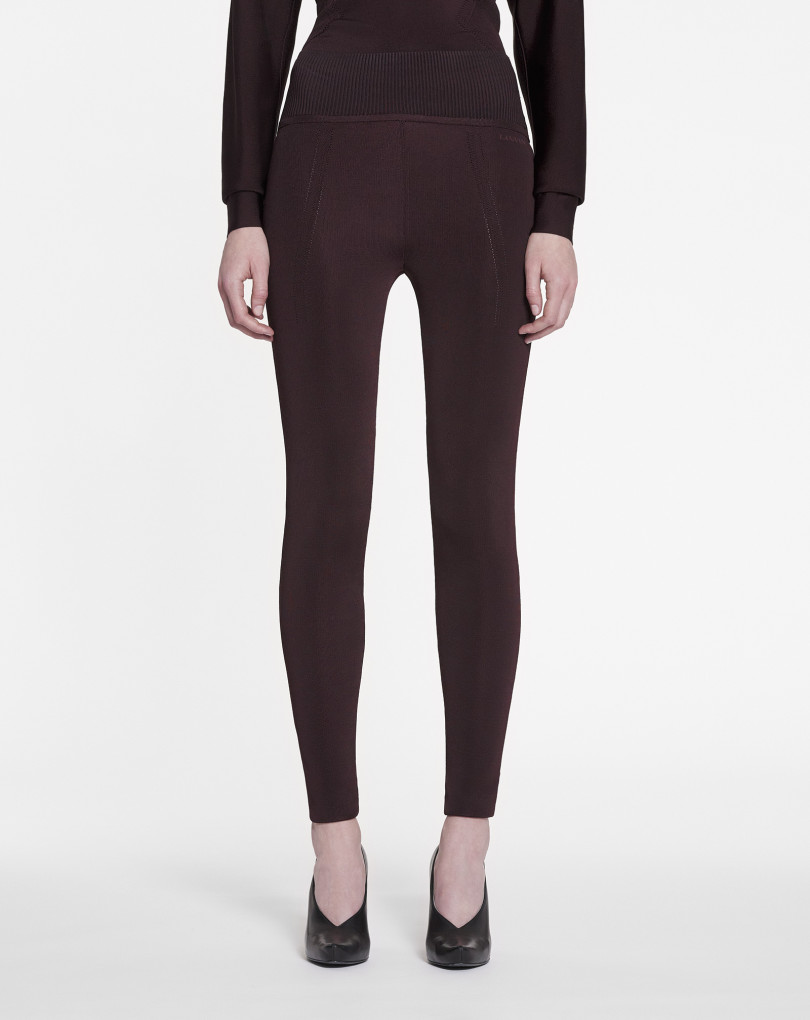 LEGGINGS AVEC ÉTRIER EN MAILLE