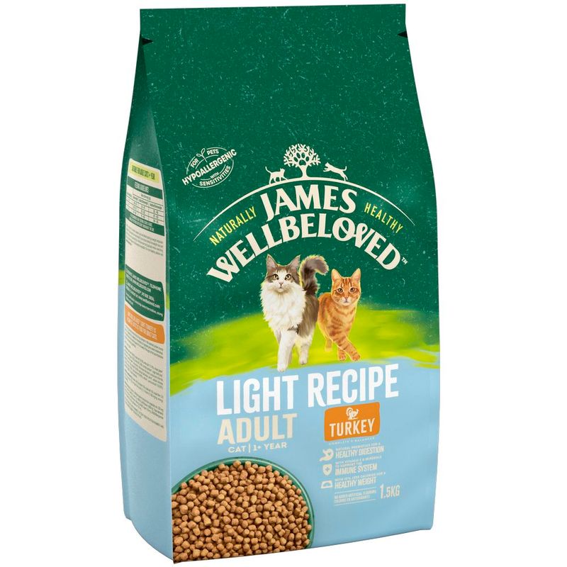 James Wellbeloved Cat Light Truthahn & Reis