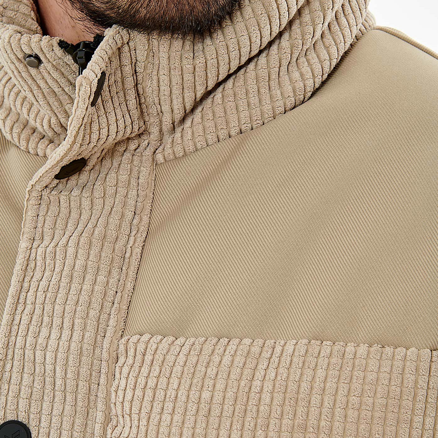 CALLO  Doudoune beige homme