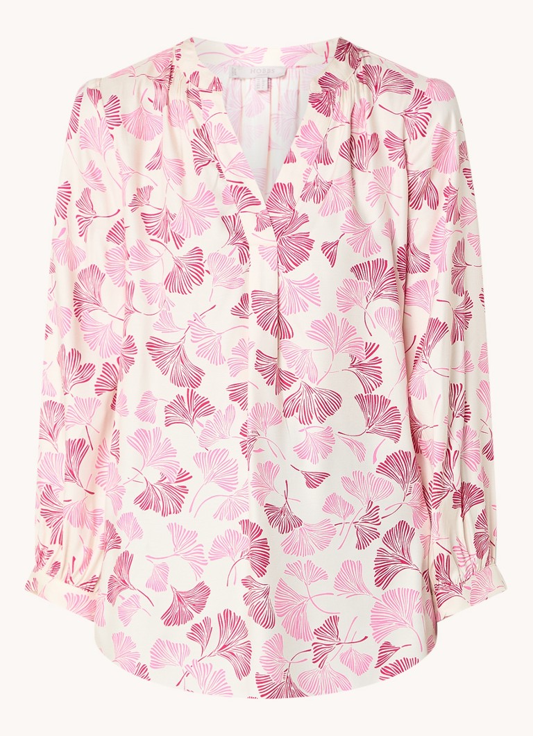 Tunica Hobbs Rachael con stampa floreale