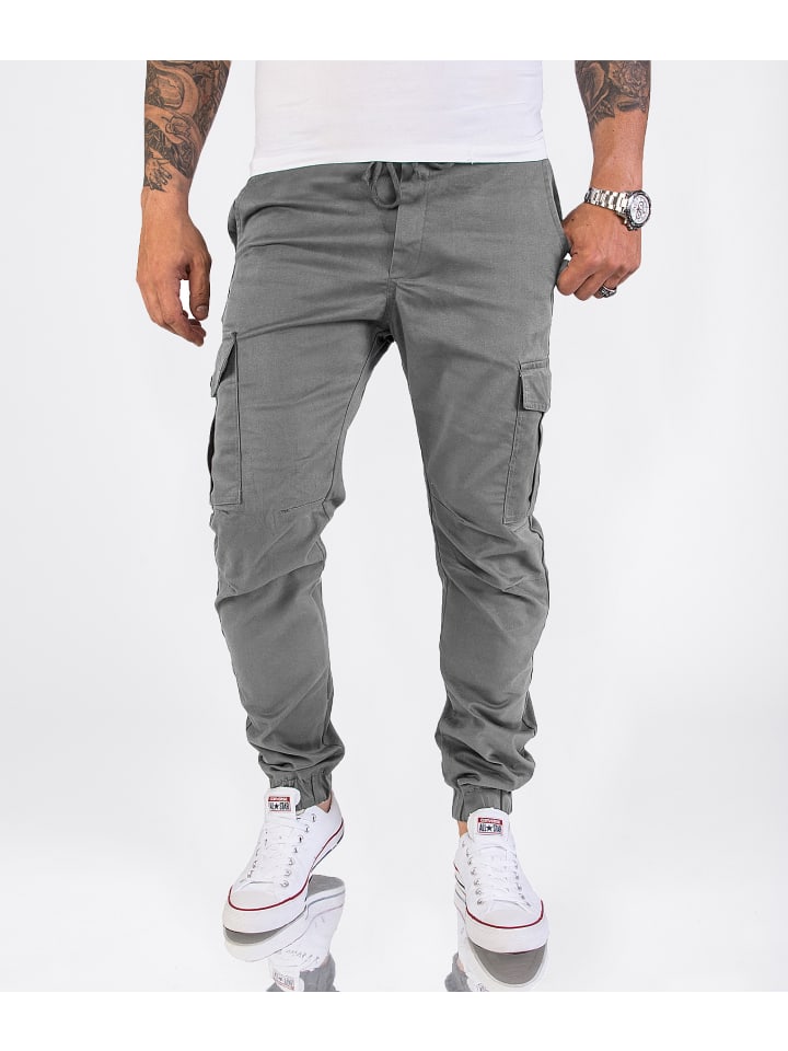 Rock Creek Cargohose in Grau günstig kaufen