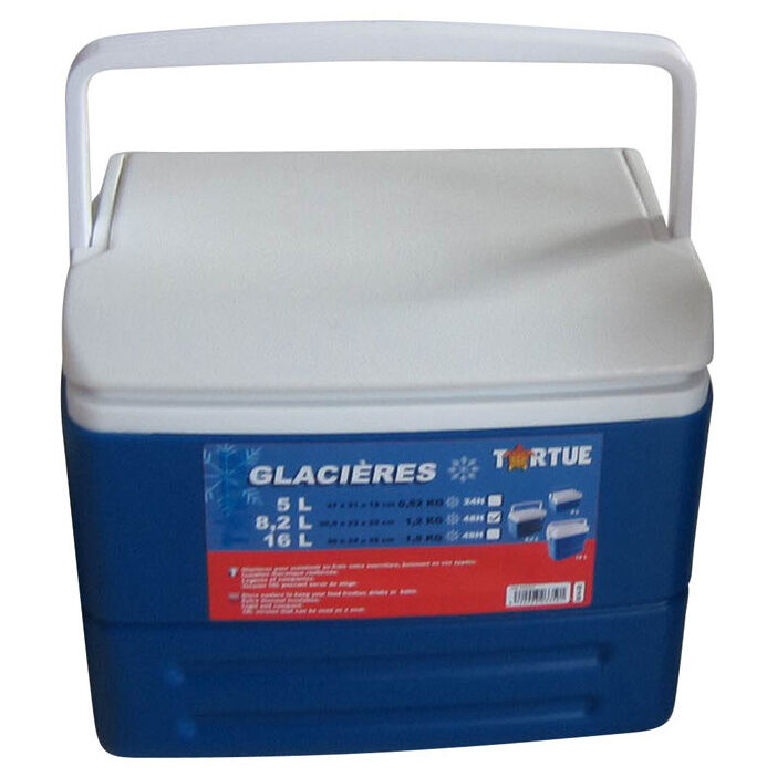 Schildkrötenförmige, starre Kühlbox, 8,2 l
