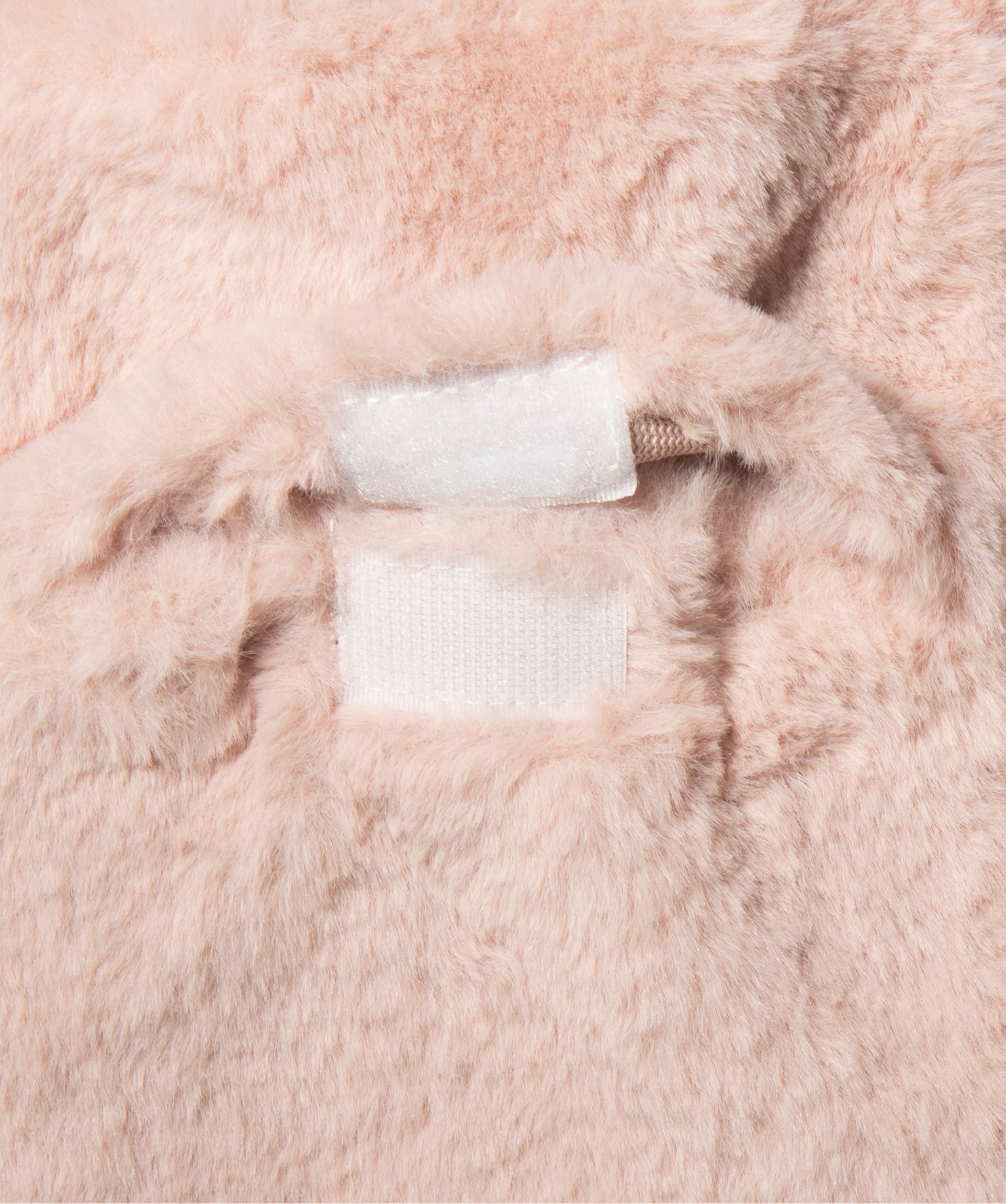 Bouillotte fille en matière peluche motif animal rose | GEMO